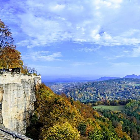 Ferienwohnung Aus-Zeit Auf Dem Lande Bad Gottleuba Esterno foto