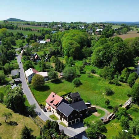 Ferienwohnung Aus-Zeit Auf Dem Lande Bad Gottleuba Esterno foto