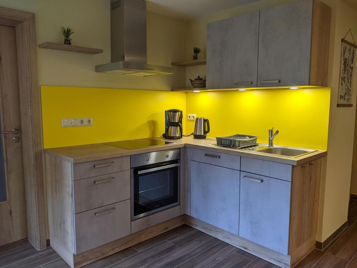 Ferienwohnung Aus-Zeit Auf Dem Lande Bad Gottleuba Esterno foto