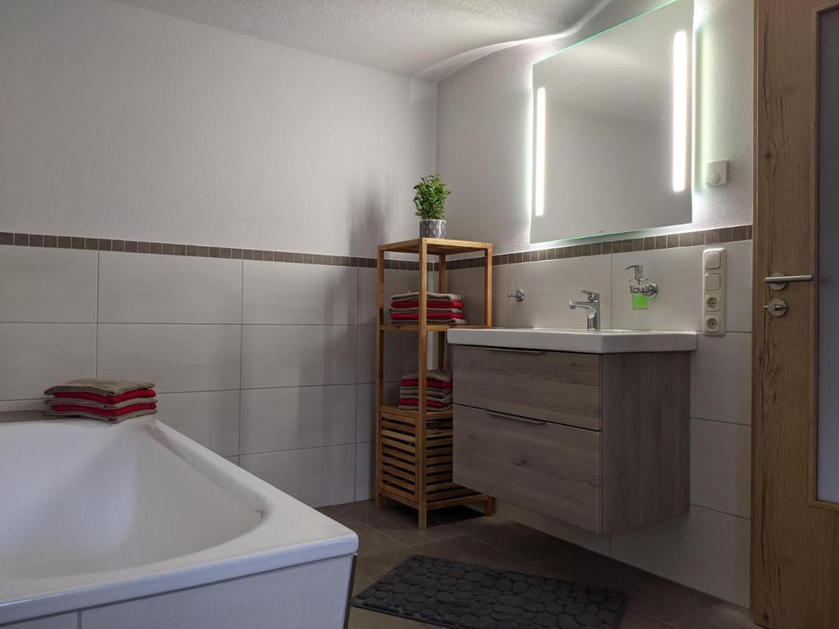 Ferienwohnung Aus-Zeit Auf Dem Lande Bad Gottleuba Esterno foto