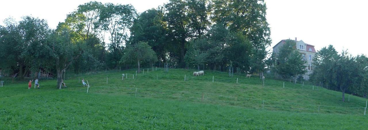 Ferienwohnung Aus-Zeit Auf Dem Lande Bad Gottleuba Esterno foto