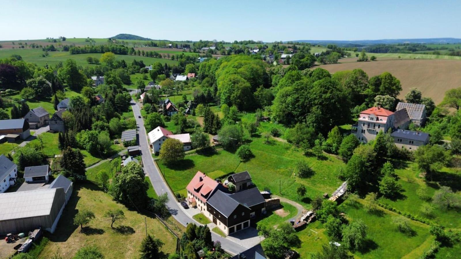 Ferienwohnung Aus-Zeit Auf Dem Lande Bad Gottleuba Esterno foto